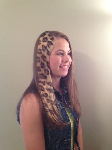 Leopard Print Hair!!! | Wild hair color, Cool hairstyles, Hair styles