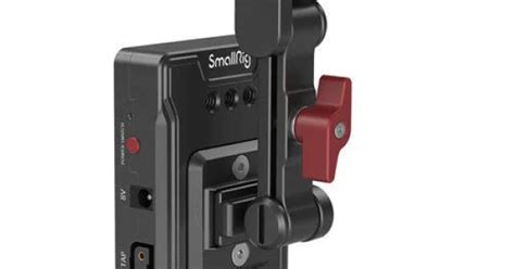 Buy SmallRig 3499 V Mount Battery Adapter Plate with Dual Rod Clamp and ...