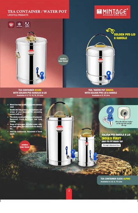 Stainless Steel Tea Container - Stainless Steel Tea Container - Desire ...