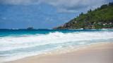 Beach "Anse Intendance" Mahé (Seychelles)