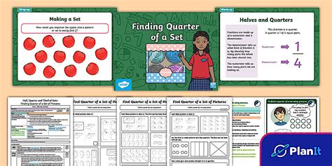 Phase 1 Number: Quarter of Sets (Finding Quarter of a Set)