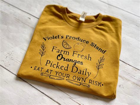 Fourth Wing Shirt Violets Produce Stand Fourth Wing Crop - Etsy