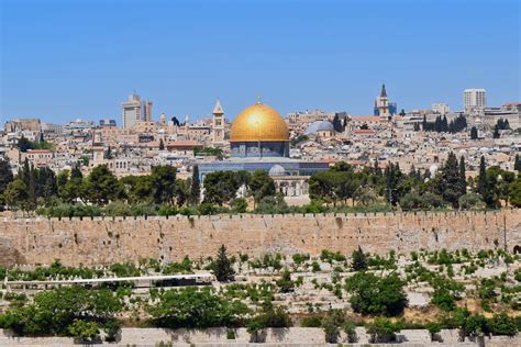 Mount Of Olives In Jesus Time