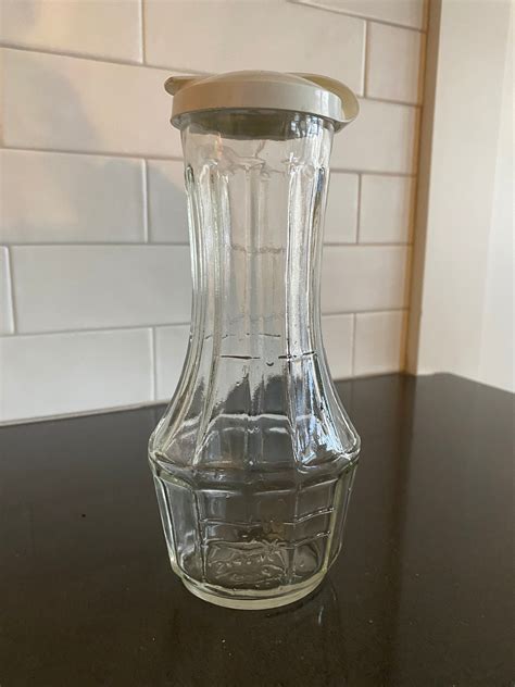Glass Salad Dressing Bottle