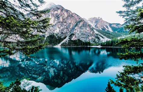 Free Images : natural landscape, body of water, reflection, mountainous ...