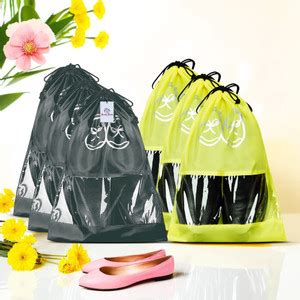 Heart Home Shoe Pouch Yellow, Grey - Price in India | Flipkart.com