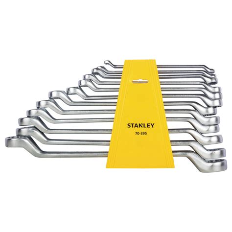 Stanley 70-395E 12PCS SHALLOW OFSET BIHEX SPANNER SET ,6X7-30X32MM ...