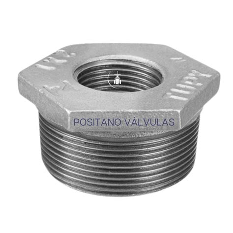 Bucha de Redução Galvanizado TUPY 241 BSP 3/4 X 1/2 - Aços Positano ...