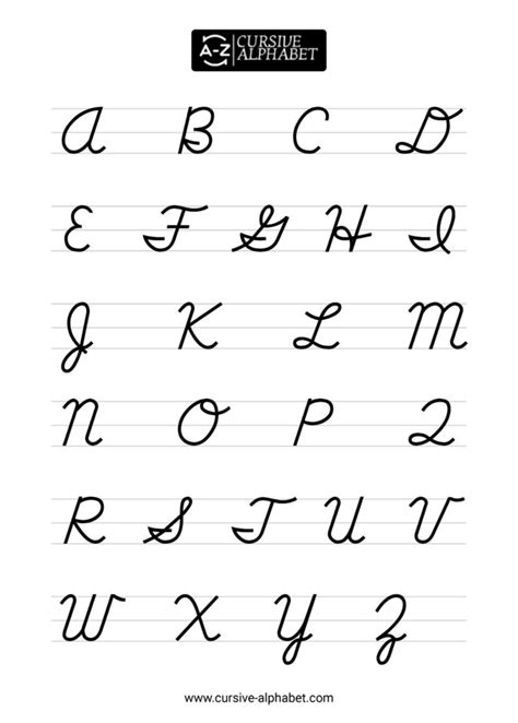 Image result for Cursive Script Letters