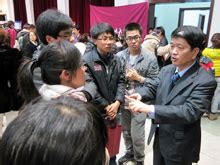 我校参加了日本学术振兴会（JPSP）在中国长春主办的日本大学留学说明会