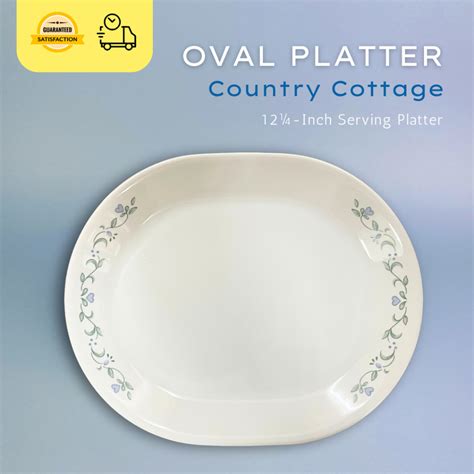Corelle Livingware Country Cottage - Oval Serving Platter / Dinner ...