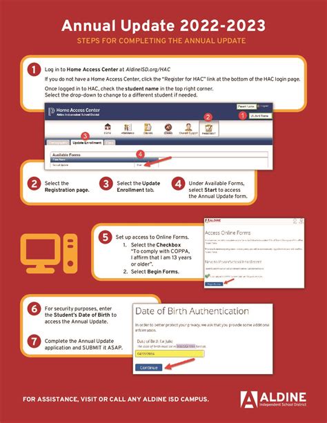 Home Access Center Annual Update – Griggs EC/PK/K School