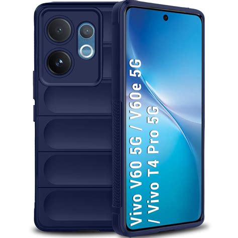 TheGiftKart Liquid Silicon Back Cover Case for Vivo V60 5G / V60e 5G ...