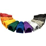 FEDUS 100Pcs RJ45 Boot CAT6 CAT6E CAT5 CAT5E Ethernet Network Cable ...