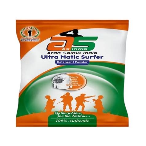 Ardh Sainik Ultra Matic Surfer Detergent Powder, 1Kg (1) : Amazon.in ...