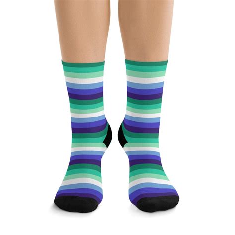 MLM Pride Flag Socks Gay Male Pride Socks Gay Male Flag - Etsy