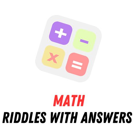 Image result for Good Math Riddles