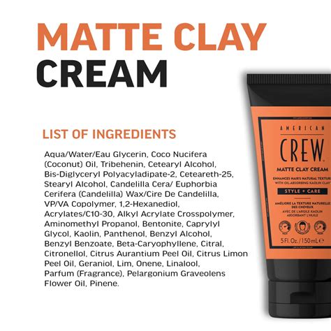 American Crew • American Crew Matte Clay Cream, 150ml • haar-shop.ch