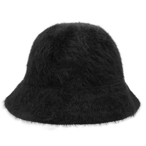 Wood Wood Men's Nell Fuzzy Bucket Hat in Black Wood Wood
