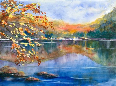 Famous Watercolor Landscapes at GetDrawings | Free download