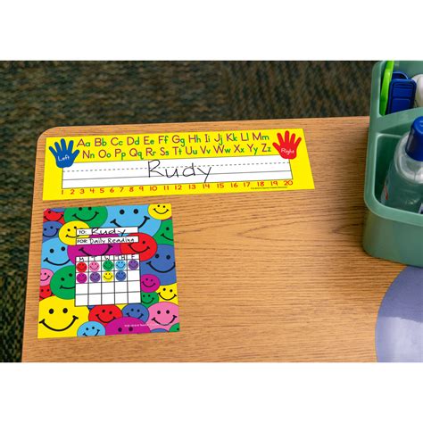 Student Desk Name Plates Templates Free Buiory 60 Colorful Desk Name ...