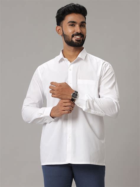 Buy White Shirts for Men | Cotton & Linen Shirts – Viveagham