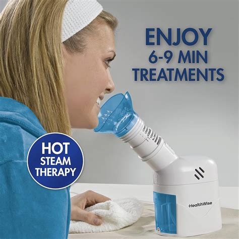 HealthWise Steam Inhaler Respiratory Vapor Therapy | India | Ubuy