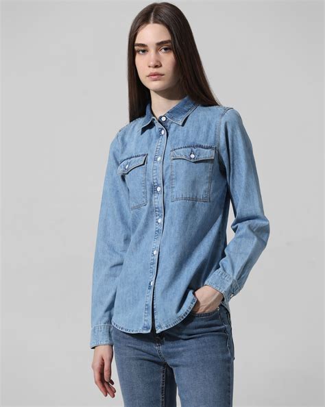 Light Blue Denim Shirt