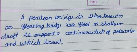 What is a pontoon bridge?why are many people crossing the bridge ...