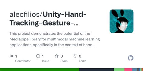 Hand Tracking in Unity 的图像结果