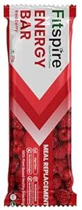 Fitspire Redberry - Energy Bar | 100% Vegan | Gluten Free | Sugar Free ...