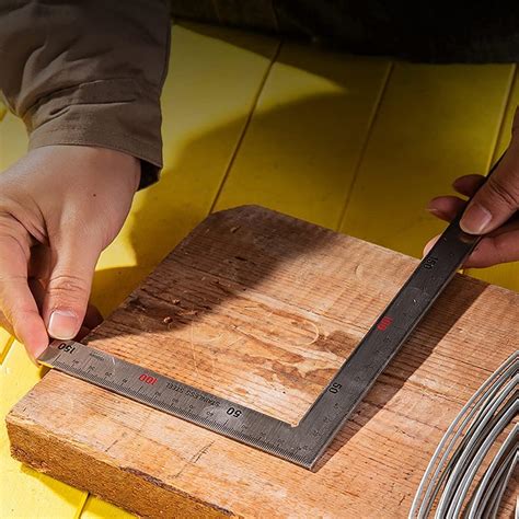 Buy Utoolmart Right Angle Ruler, Framing Square Ruler, 150 x 300mm ...