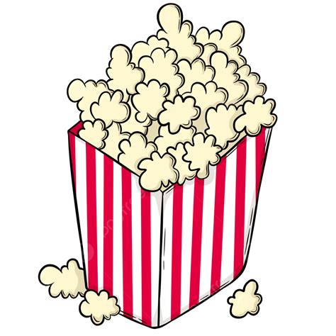 Popcorn Bag Clipart