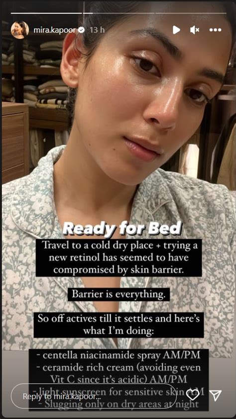 What Mira Rajput does to repair skin barrier in winter - India Today