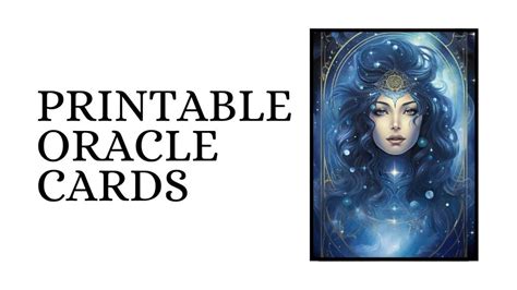 Downloadable Printable Oracle Cards 的图像结果