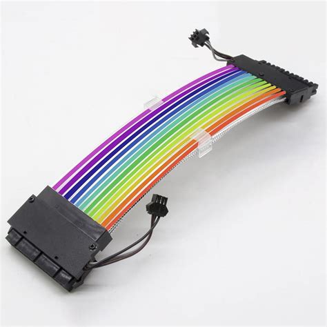 Raymnmod 24Pin ATX Motherboard RGB Extension Power Supply India | Ubuy