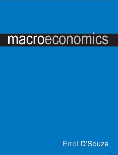 Macroeconomics eBook : D'Souza, Errol: Amazon.in: Kindle Store