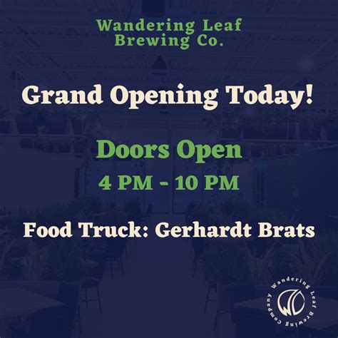 Wandering Leaf Brewing Co. (@LeafBrewing) / Twitter