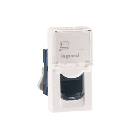 Legrand Myrius RJ 45 UTP Cat 6 tooless with shutter 1M White | iRely.in ...