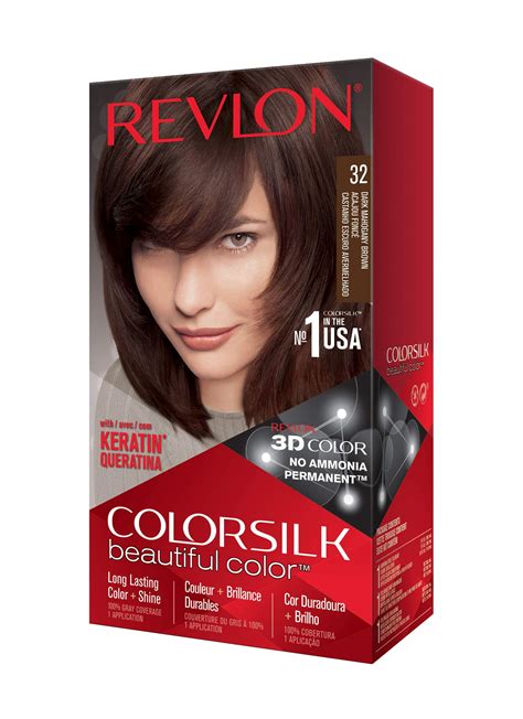 Buy Revlon Colorsilk Beautiful Color, Permanent Hair Dye with Keratin ...