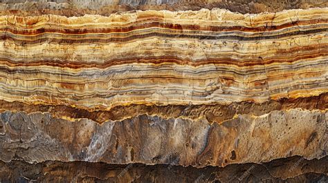 Layers Of Sedimentary Rock