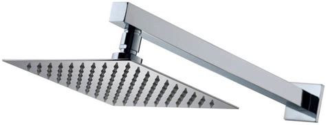 Prestige 12"x12" Steelness Steel Ultra Slim Shower Head with 18 inch ...