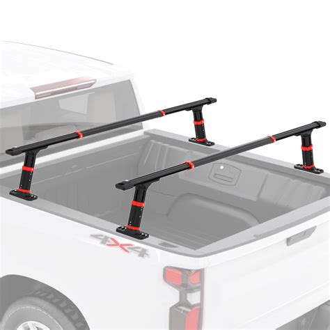 VMBQRTI Truck Bed Rack, Aluminum Bed Rack for Pick Up Truck with ...