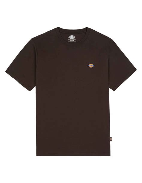 Dickies SS Mapleton T-Shirt Dark Brown T-Shirts : Snowleader