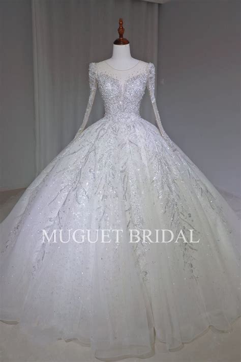 Sparkly Poofy Wedding Dresses