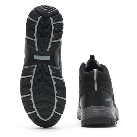 Trail King Hiking Shoes - Black – Boldfit