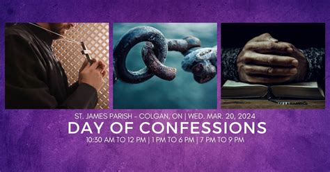 Day of Confessions - St. James Parish, St James Church Colgan ...