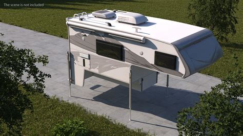 Truck Camper 3D Model $69 - .3ds .blend .c4d .fbx .max .ma .lxo .obj ...