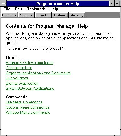 Image result for Windows 3.1 Program Manager