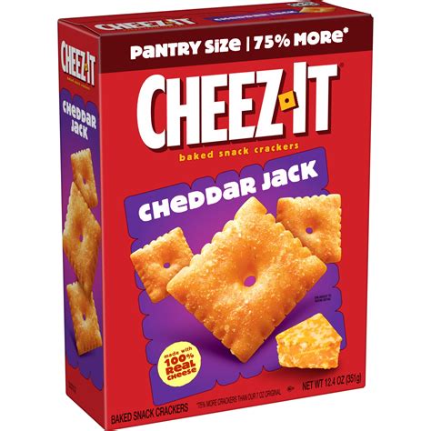 Cheez-It® Cheddar Jack Snack Crackers - SmartLabel™